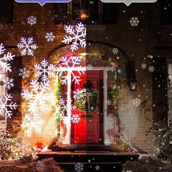 Brand new:  Snowflake Projector Light - Picture 3 of 7